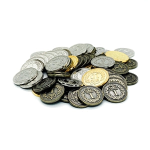 Lisbon - Metal Coins: Set of 55