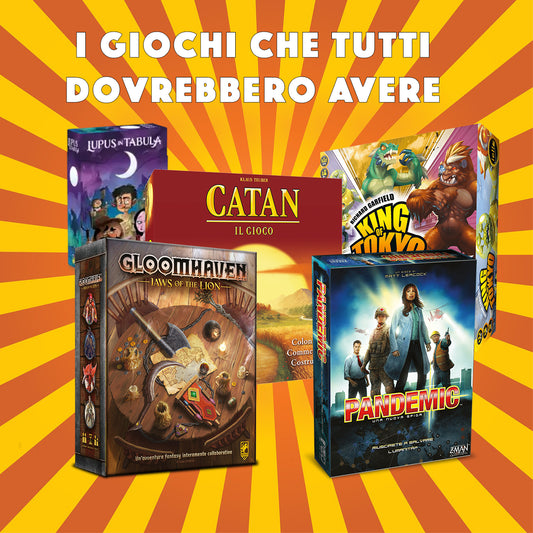 I 5 Giochi da Tavolo che Ogni Appassionato Dovrebbe Avere