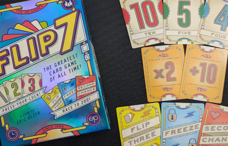 Flip 7: Party game epico, fortuna e caos in tavola