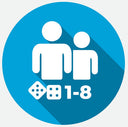 1-8 Players
