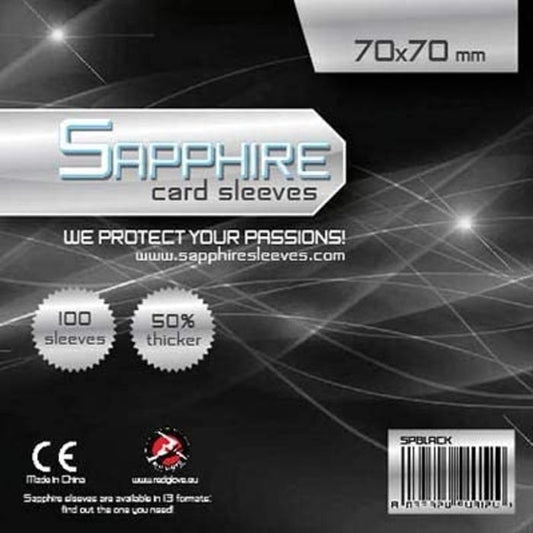100 Sapphire Black Sachets (70x70)