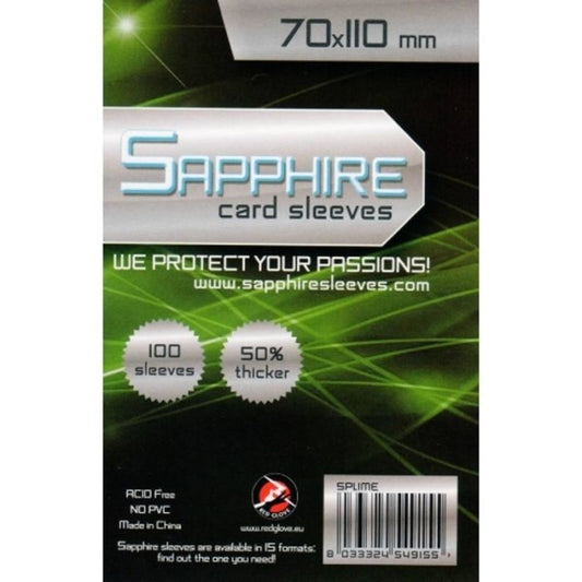 100 Sapphire Lime Sachets (70x110)