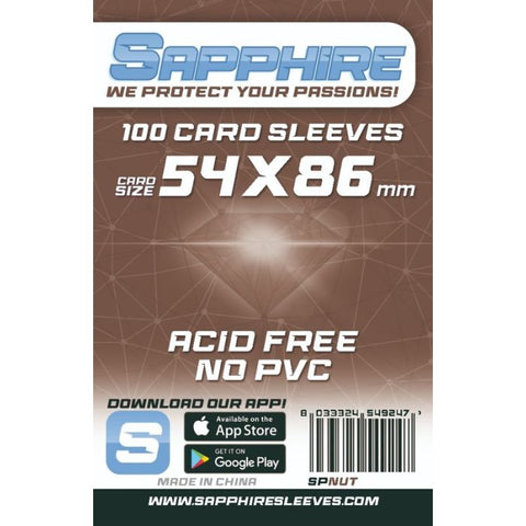 100 Sapphire White Sachets (50x75)
