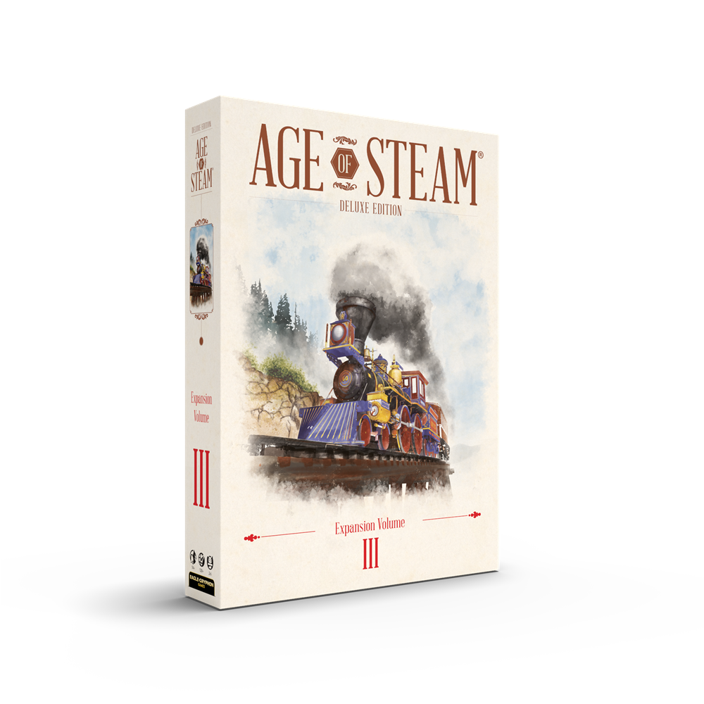 Age of Steam Deluxe: Expansion Volume III