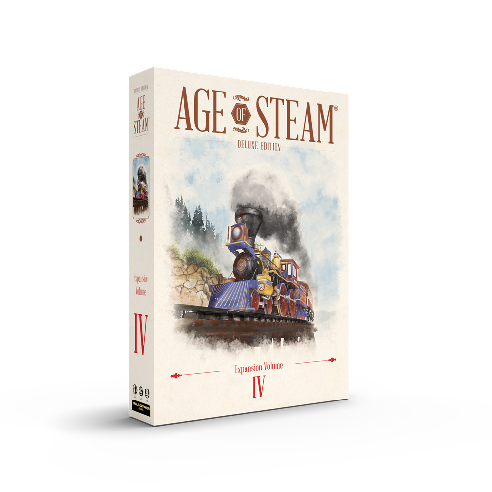 Age of Steam Deluxe: Expansion Volume IV