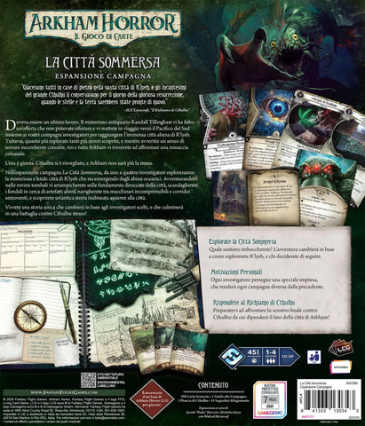 Arkham Horror LCG - La Città Sommersa - Campagna