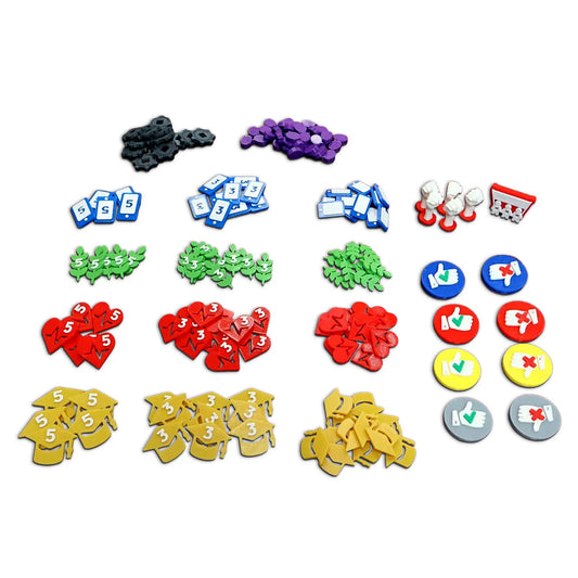 Hegemony - Componenti Deluxe in 3D