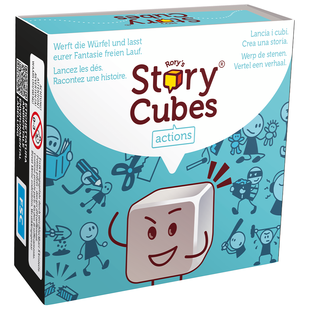 Rory's Story Cubes - Actions (Azzurro)