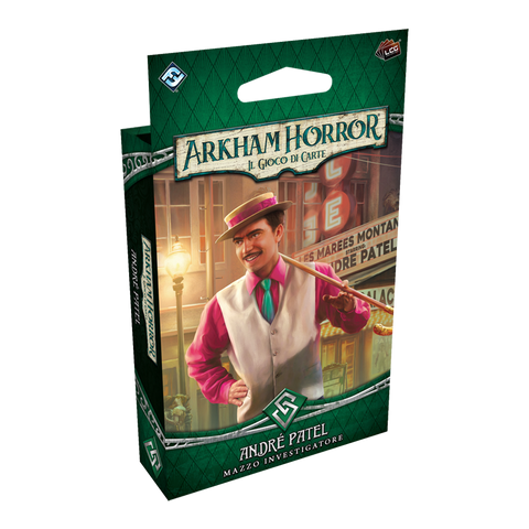 Arkham Horror LCG - André Patel - Mazzo Investigatore