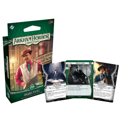 Arkham Horror LCG - André Patel - Mazzo Investigatore