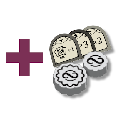 Clandestine - Resources and Acrylic Tokens 