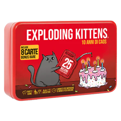 Exploding Kittens - 10 Anni di Caos