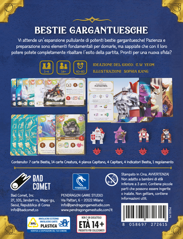 Creature Fantastiche - Bestie Gargantuesche