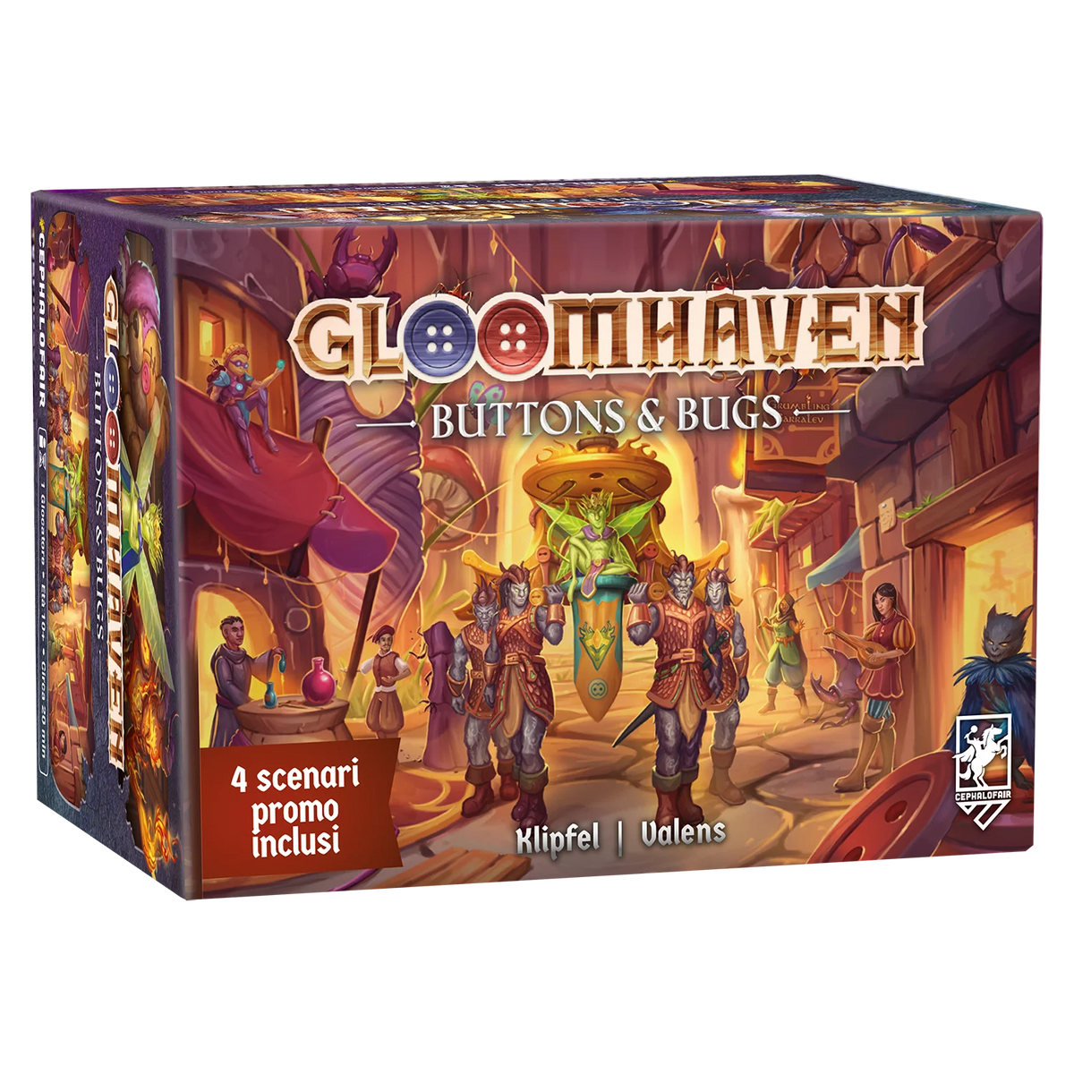 Gloomhaven - Buttons & Bugs