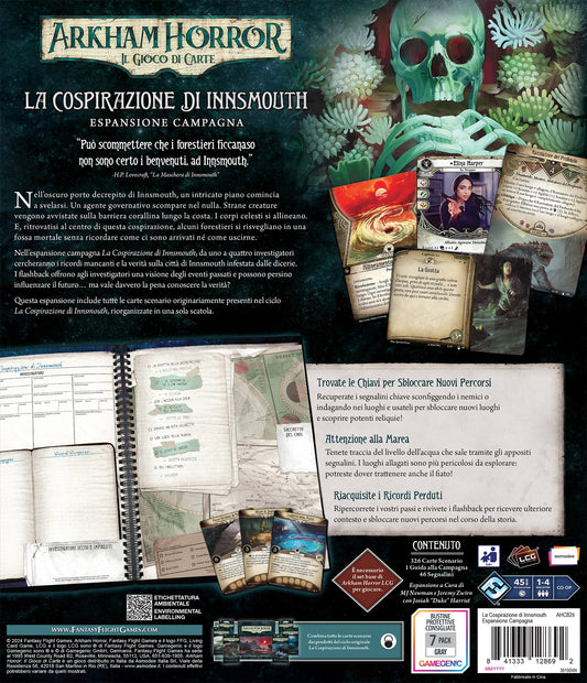 Arkham Horror LCG - La Cospirazione di Innsmouth - Campagna