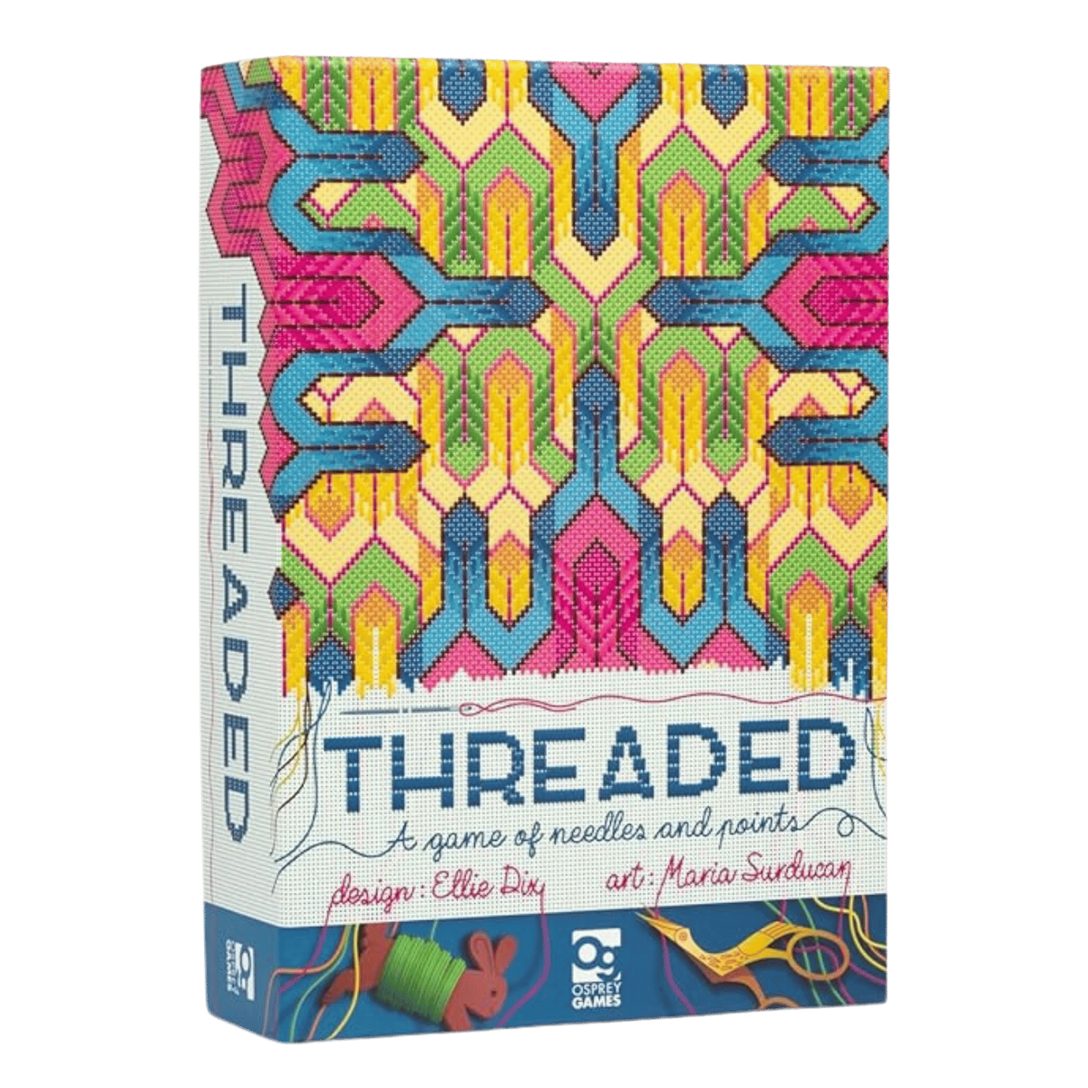 Threaded: A Game of Needles and Points