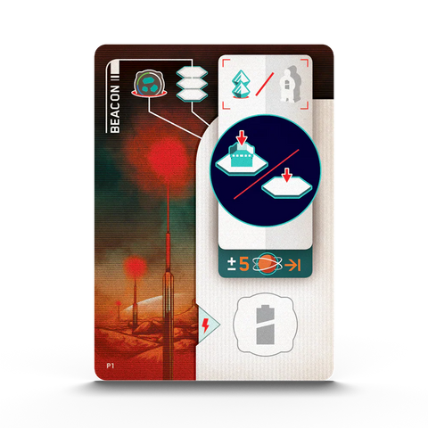 On Mars Alien Invasion - Wooden Alien Tokens