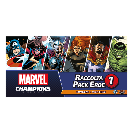 Marvel Champions LCG - Raccolta Pack Eroe 1