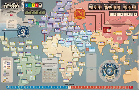 Twilight Struggle: 20th Anniversary Hall of Fame Edition
