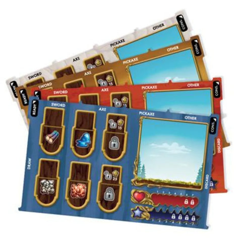 Terraria: The Board Game - Deluxe  Player Mat Pack