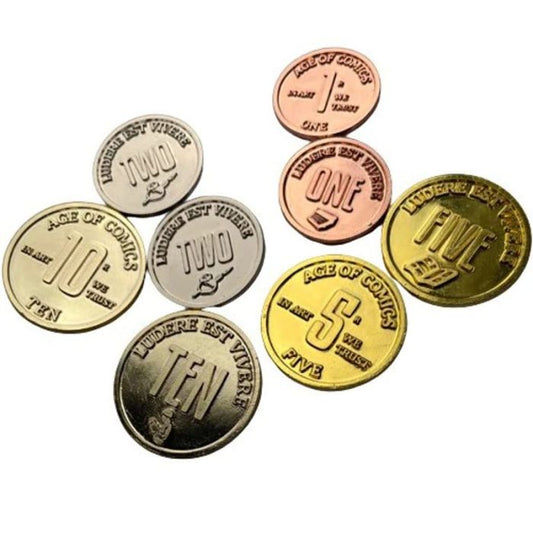 Age of Comics - The Golden Years - Metal Coins