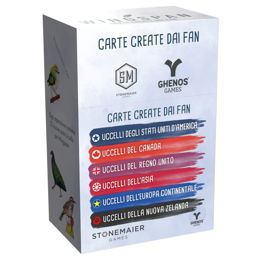 Wingspan - Carte Create dai Fan con Display