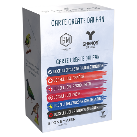 Wingspan - Carte Create dai Fan con Display
