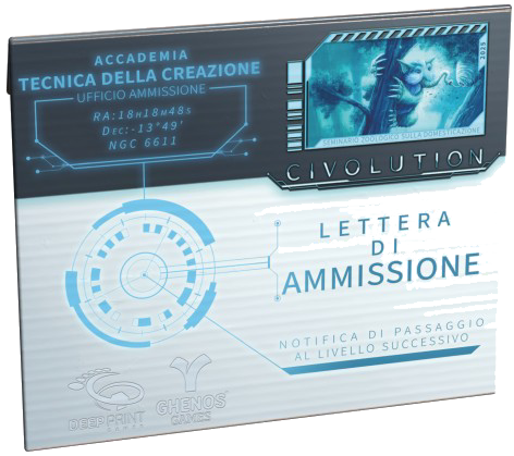 Civolution - Lettera di Ammissione