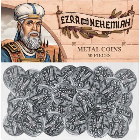Ezra and Nehemiah - Metal Coins