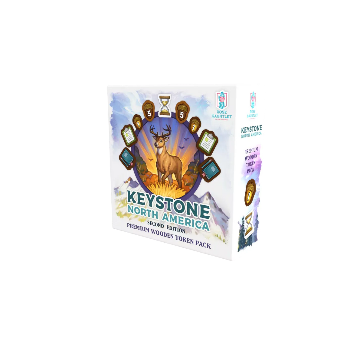 Keystone North America: 2nd Edition Wooden Token Pack