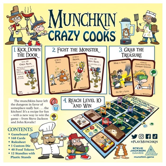 Munchkin Crazy Cooks