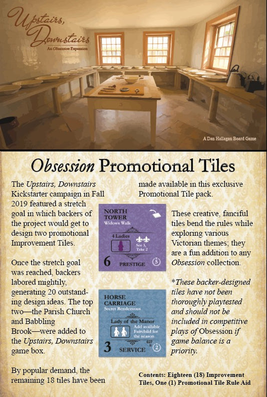 Obsession: Set tessere promo