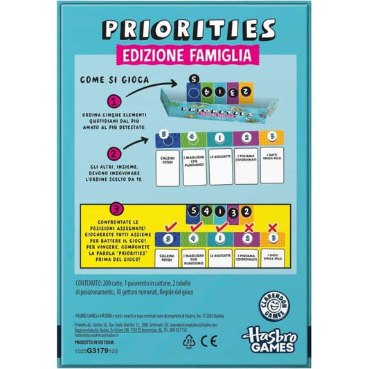Priorities - Edizione Famiglia