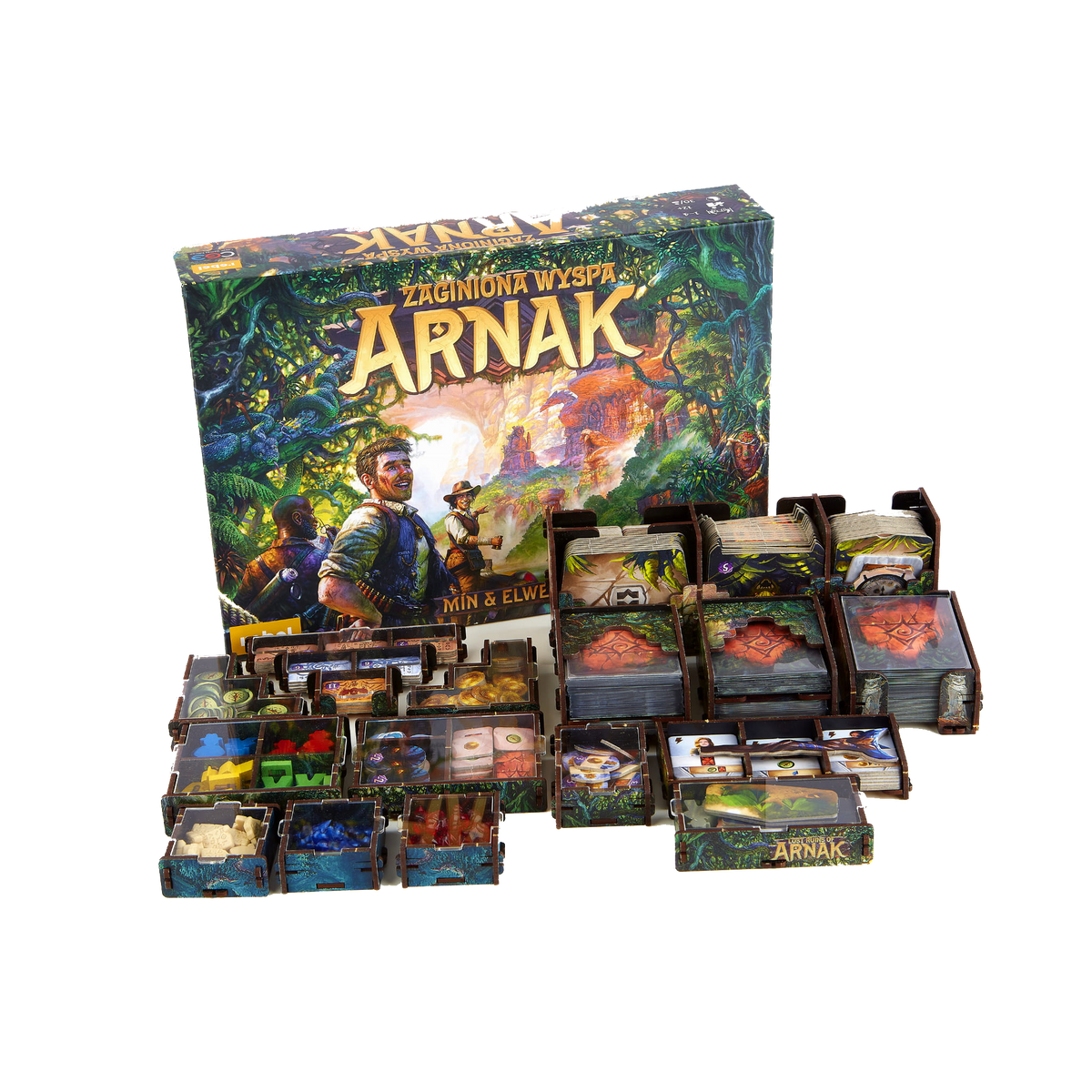 Le Rovine Perdute di Arnak - Inserto + Espansione E-Raptor