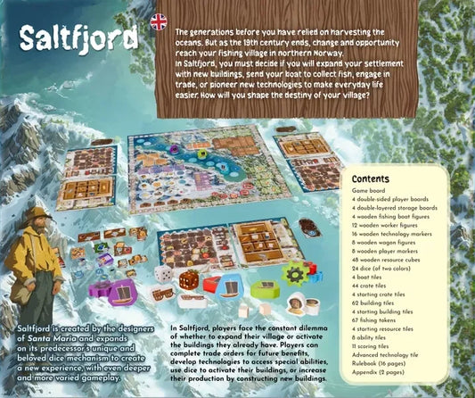Saltfjord - Edizione Inglese