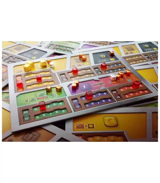 Terraforming Mars - Set of 5 Dual Layer Player Boards