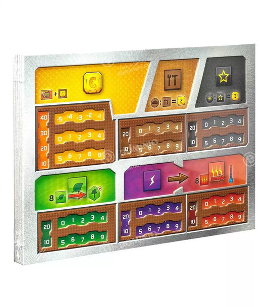 Terraforming Mars - Set of 5 Dual Layer Player Boards