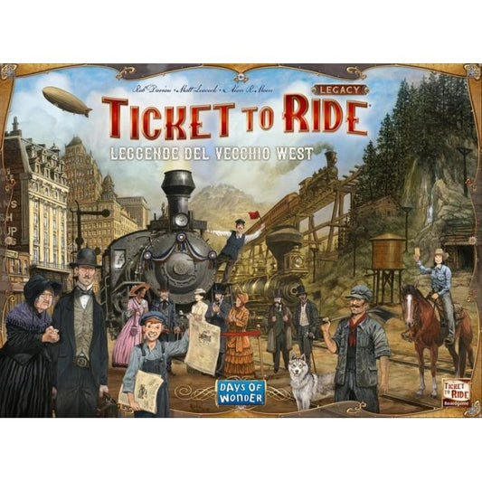 Ticket to Ride Legacy - Legends of the Old West